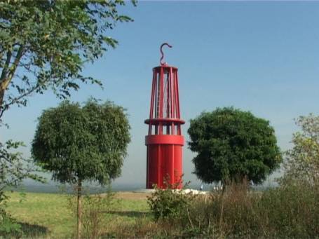 Moers : Halde Rheinpreussen, Grubenlampe 